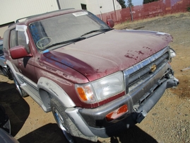 1997 TOYOTA 4RUNNER LIMITED BURGUNDY 3.4L AT 4WD Z16323